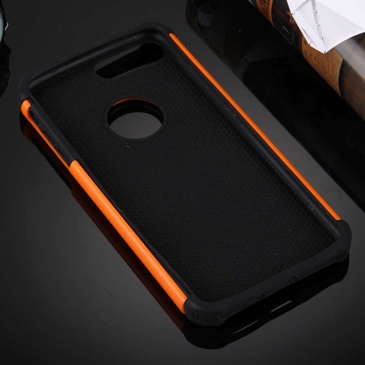 For iPhone 8 Plus & 7 Plus   Ball Texture Separable TPU + PC Shock-resistant Combination Case