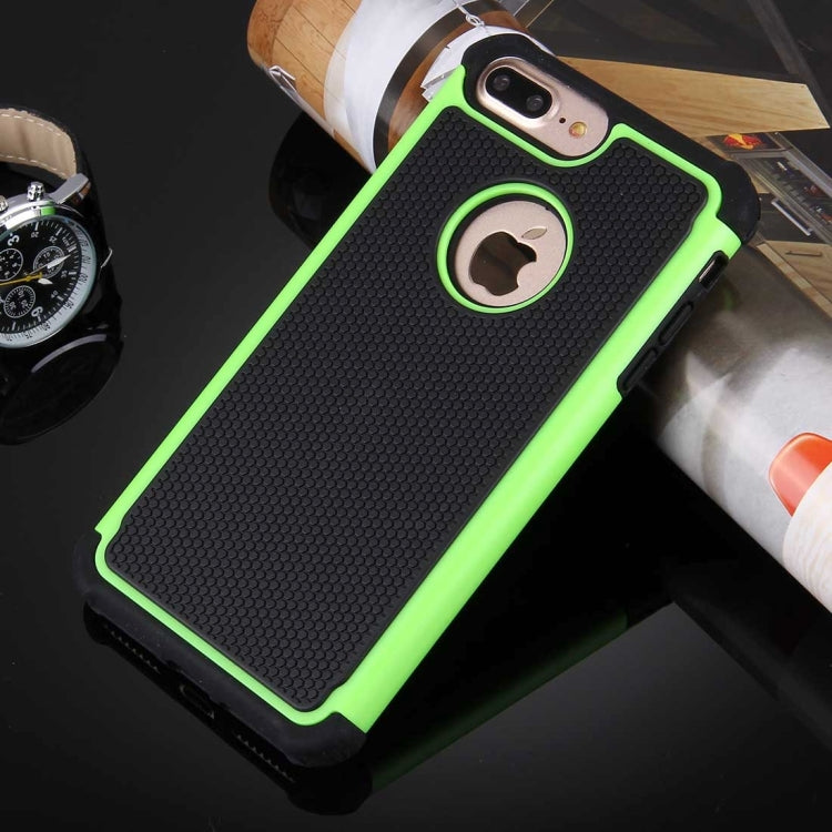For iPhone 8 Plus & 7 Plus   Ball Texture Separable TPU + PC Shock-resistant Combination Case