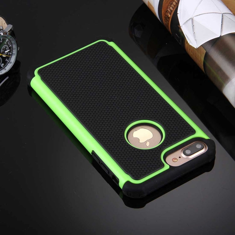For iPhone 8 Plus & 7 Plus   Ball Texture Separable TPU + PC Shock-resistant Combination Case