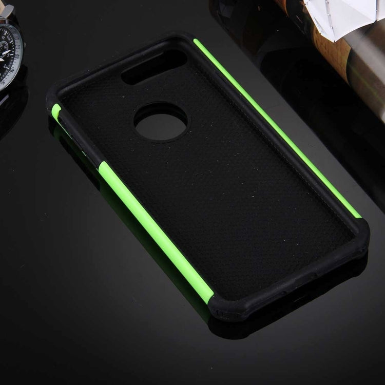 For iPhone 8 Plus & 7 Plus   Ball Texture Separable TPU + PC Shock-resistant Combination Case