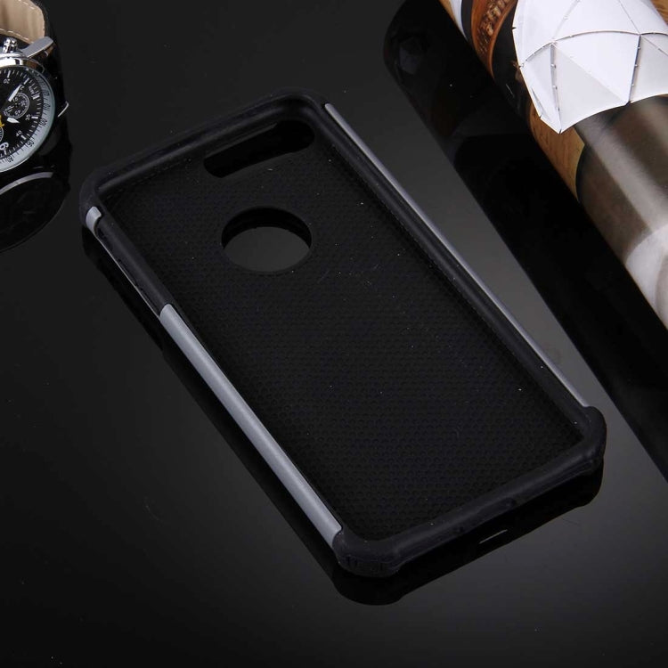 For iPhone 8 Plus & 7 Plus   Ball Texture Separable TPU + PC Shock-resistant Combination Case