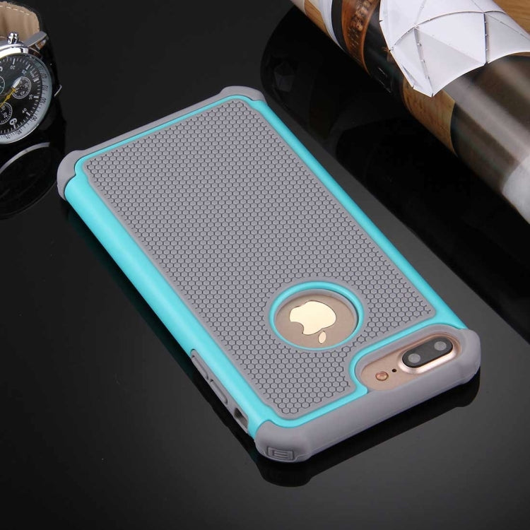 For iPhone 8 Plus & 7 Plus   Ball Texture Separable TPU + PC Shock-resistant Combination Case