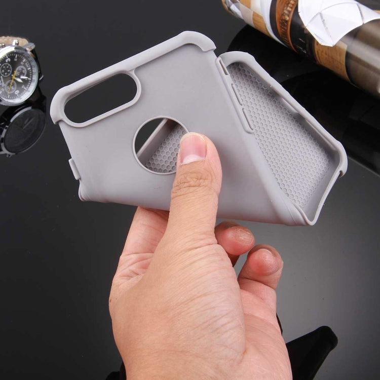 For iPhone 8 Plus & 7 Plus   Ball Texture Separable TPU + PC Shock-resistant Combination Case