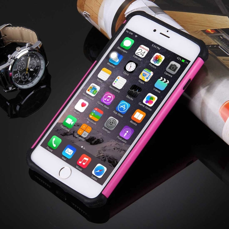 For iPhone 8 Plus & 7 Plus   Ball Texture Separable TPU + PC Shock-resistant Combination Case