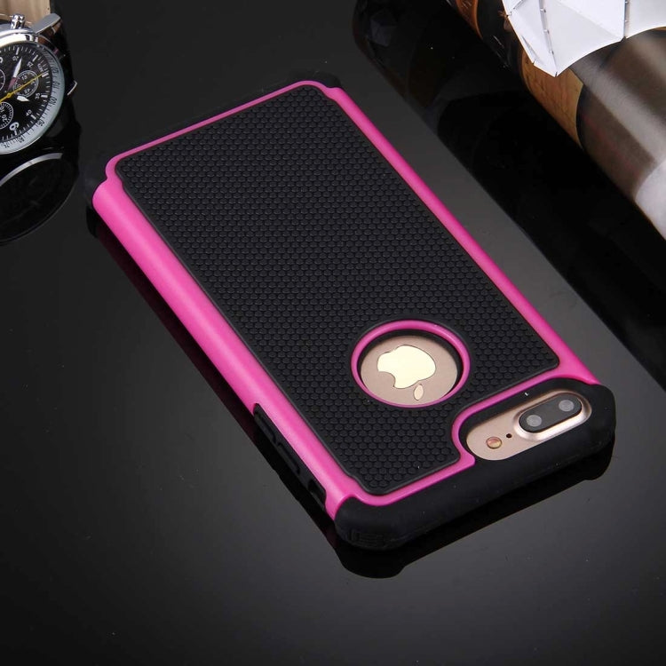 For iPhone 8 Plus & 7 Plus   Ball Texture Separable TPU + PC Shock-resistant Combination Case