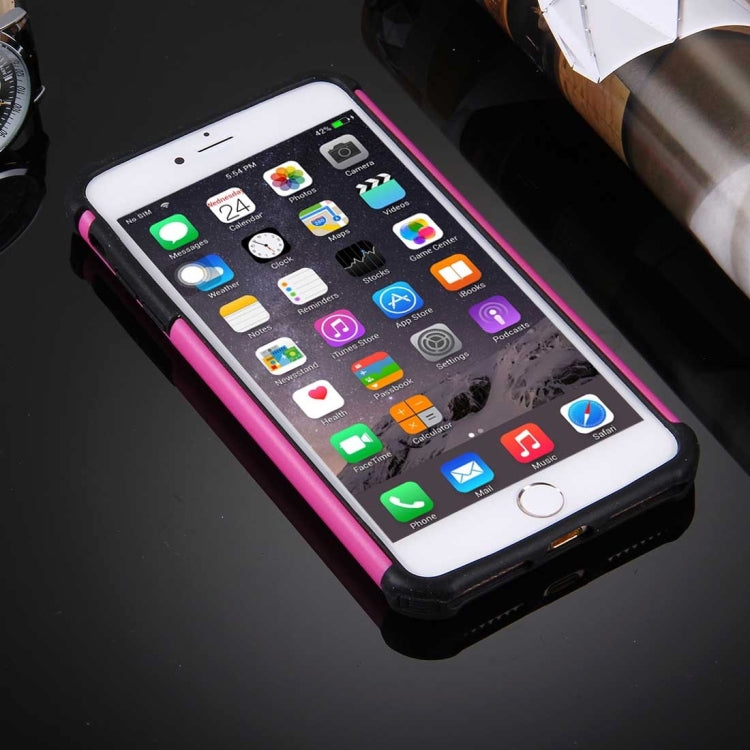 For iPhone 8 Plus & 7 Plus   Ball Texture Separable TPU + PC Shock-resistant Combination Case