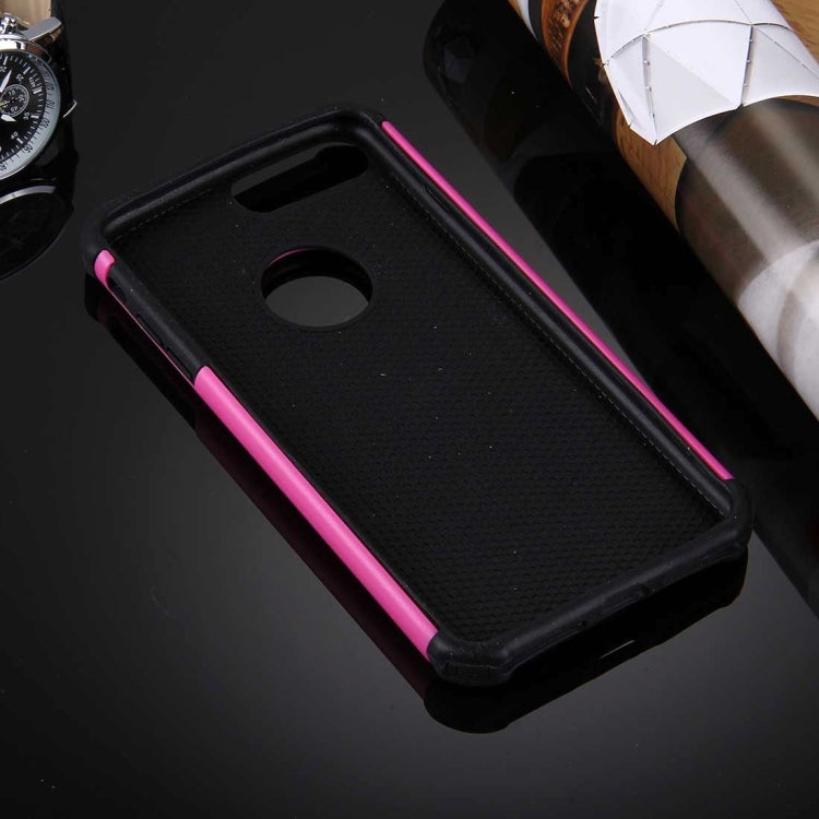 For iPhone 8 Plus & 7 Plus   Ball Texture Separable TPU + PC Shock-resistant Combination Case