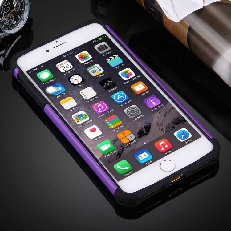 For iPhone 8 Plus & 7 Plus   Ball Texture Separable TPU + PC Shock-resistant Combination Case