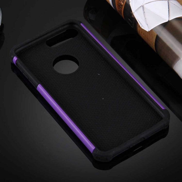 For iPhone 8 Plus & 7 Plus   Ball Texture Separable TPU + PC Shock-resistant Combination Case