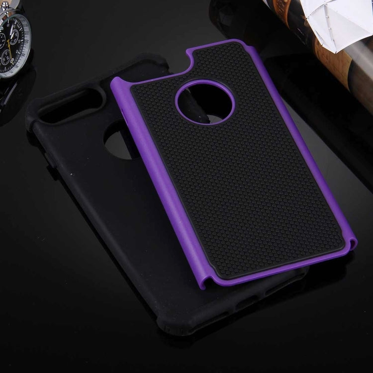 For iPhone 8 Plus & 7 Plus   Ball Texture Separable TPU + PC Shock-resistant Combination Case