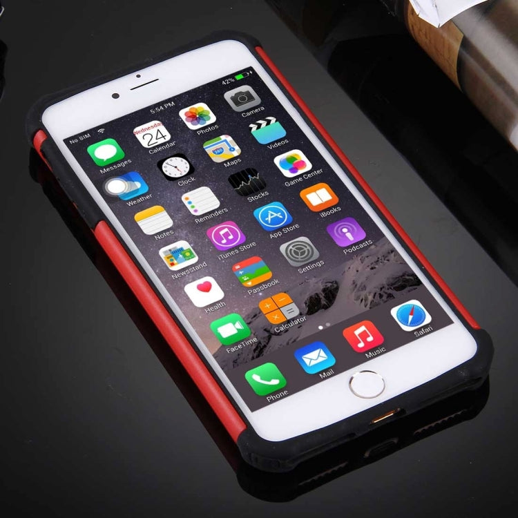 For iPhone 8 Plus & 7 Plus   Ball Texture Separable TPU + PC Shock-resistant Combination Case