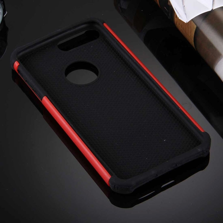 For iPhone 8 Plus & 7 Plus   Ball Texture Separable TPU + PC Shock-resistant Combination Case