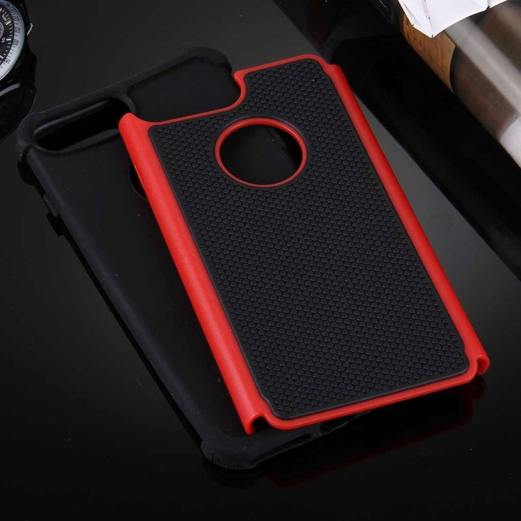 For iPhone 8 Plus & 7 Plus   Ball Texture Separable TPU + PC Shock-resistant Combination Case