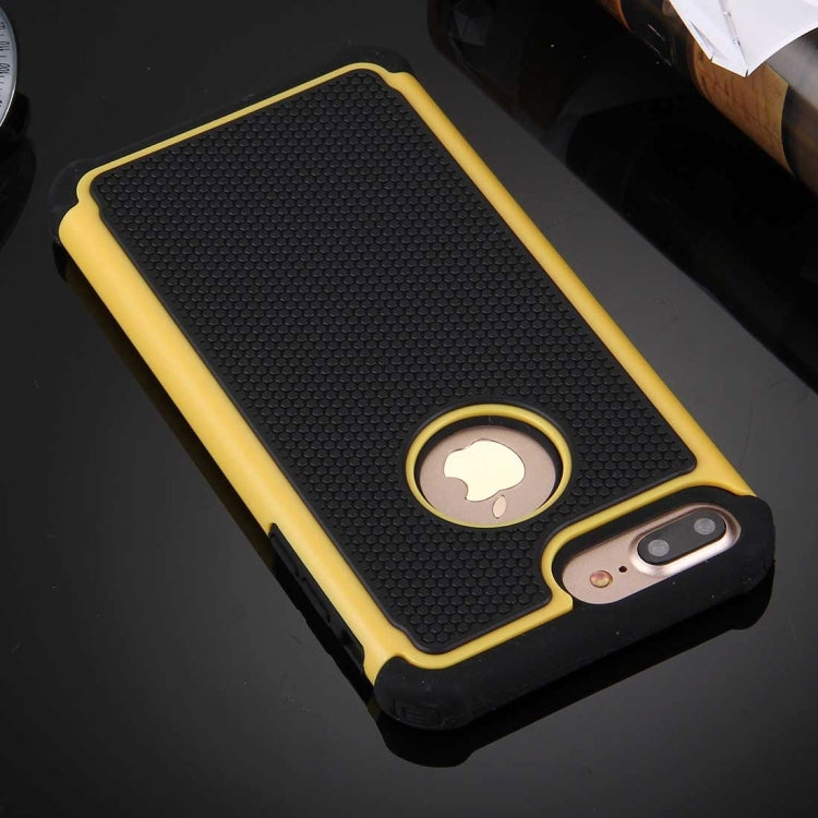 For iPhone 8 Plus & 7 Plus   Ball Texture Separable TPU + PC Shock-resistant Combination Case