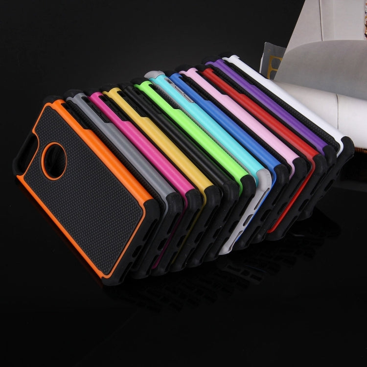 For iPhone 8 Plus & 7 Plus   Ball Texture Separable TPU + PC Shock-resistant Combination Case