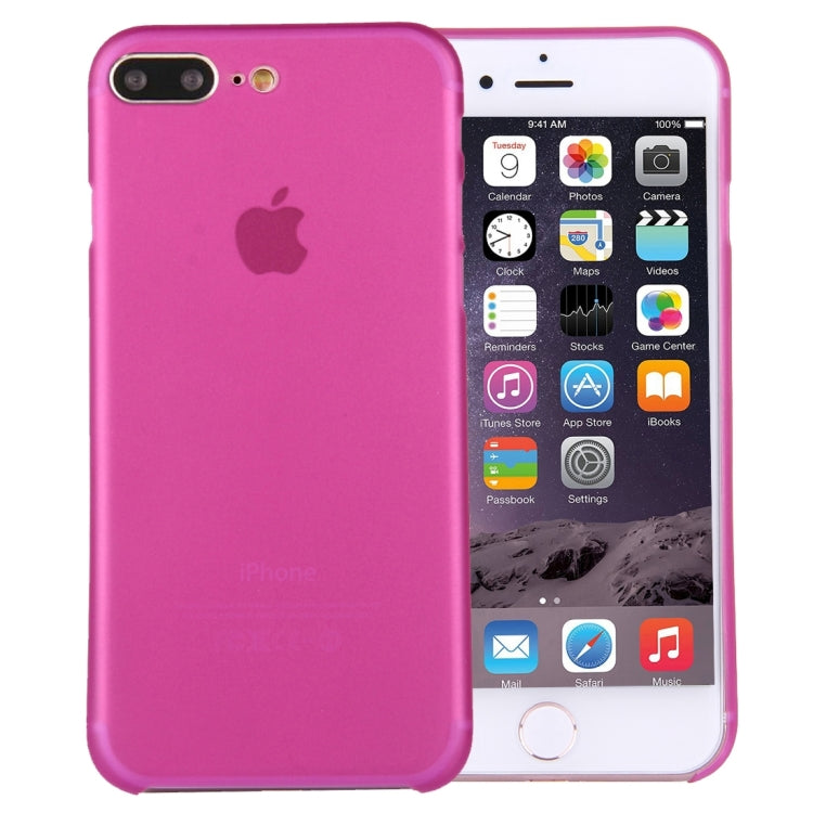 For iPhone 8 Plus & 7 Plus   Ultrathin Superlight Transparent PP Protective Case
