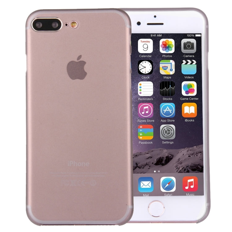 For iPhone 8 Plus & 7 Plus   Ultrathin Superlight Transparent PP Protective Case