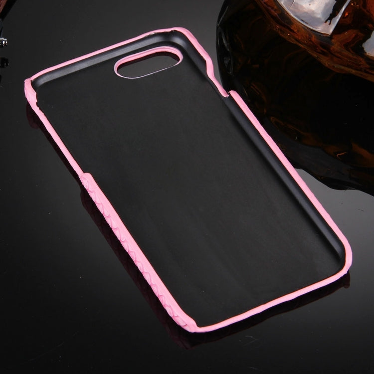 For iPhone 8 Plus & 7 Plus   Snakeskin Texture Paste Skin PC Protective Case