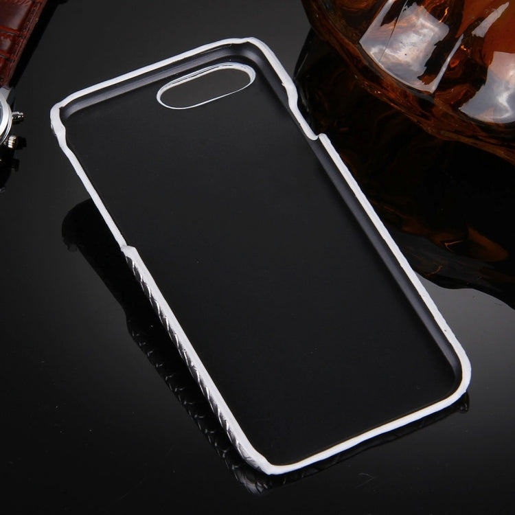 For iPhone 8 Plus & 7 Plus   Snakeskin Texture Paste Skin PC Protective Case with Lion Head Holder