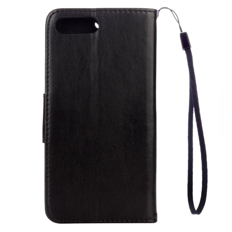 For iPhone 8 Plus & 7 Plus   Flowers Embossing Horizontal Flip Leather Case with Holder & Card Slots & Wallet & Lanyard