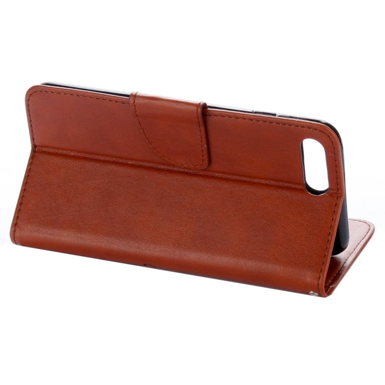 For iPhone 8 Plus & 7 Plus   Flowers Embossing Horizontal Flip Leather Case with Holder & Card Slots & Wallet & Lanyard