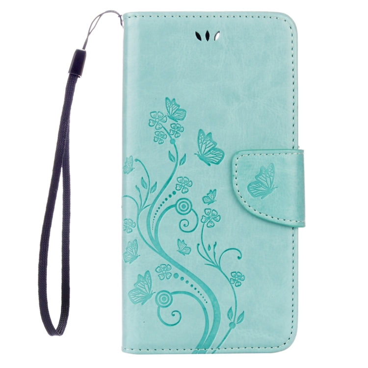 For iPhone 8 Plus & 7 Plus   Flowers Embossing Horizontal Flip Leather Case with Holder & Card Slots & Wallet & Lanyard