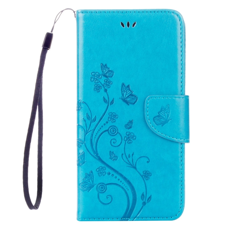 For iPhone 8 Plus & 7 Plus   Flowers Embossing Horizontal Flip Leather Case with Holder & Card Slots & Wallet & Lanyard