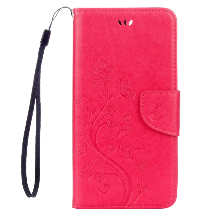 For iPhone 8 Plus & 7 Plus   Flowers Embossing Horizontal Flip Leather Case with Holder & Card Slots & Wallet & Lanyard