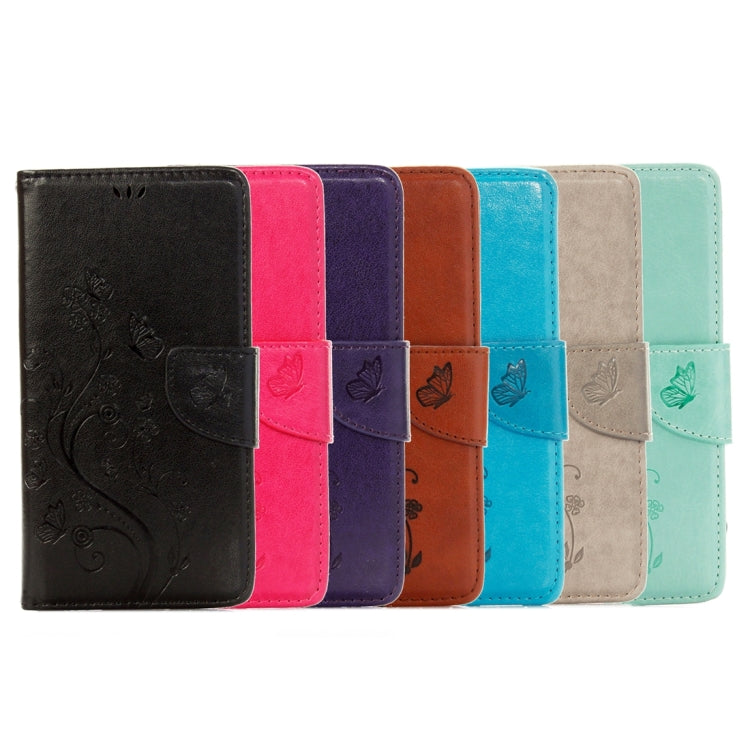For iPhone 8 Plus & 7 Plus   Flowers Embossing Horizontal Flip Leather Case with Holder & Card Slots & Wallet & Lanyard
