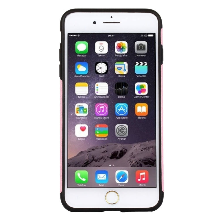 For iPhone 8 Plus & 7 Plus   Crazy Horse Texture PU + TPU Protective Back Case