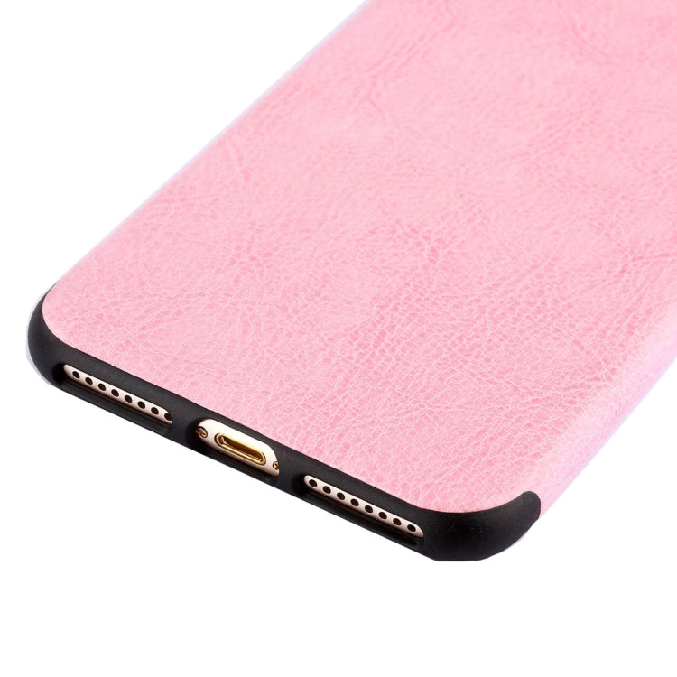 For iPhone 8 Plus & 7 Plus   Crazy Horse Texture PU + TPU Protective Back Case