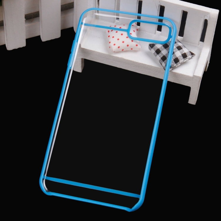 2 in 1 iPhone 8 Plus & 7 Plus   Transparent TPU  Protective Cover Case