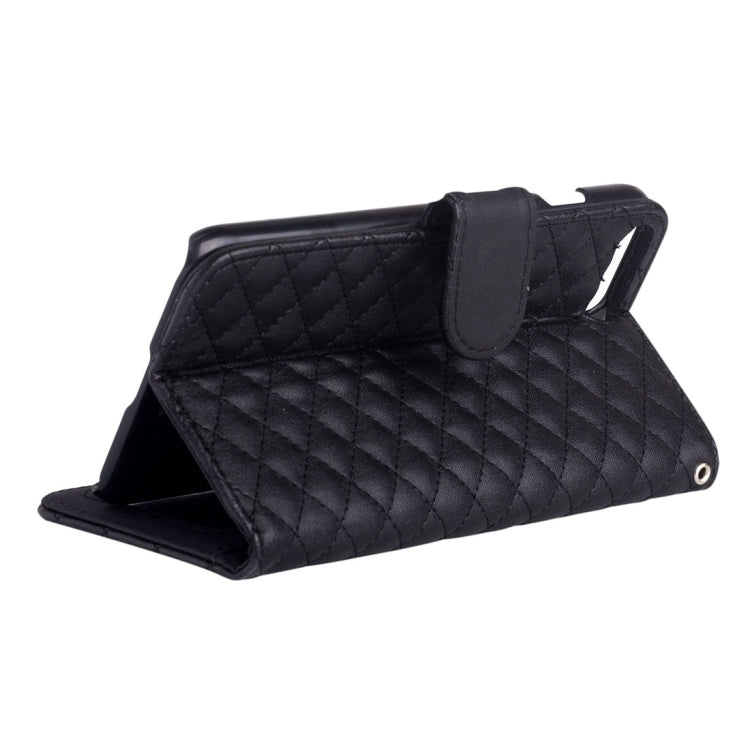 AA00356 For iPhone 8 Plus & 7 Plus   Diamond Lattice Texture Horizontal Flip Leather Protective Case with Holder & Card Slots & Wallet & Photo Frame