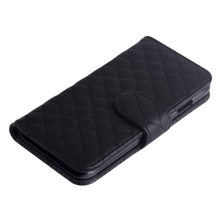 AA00356 For iPhone 8 Plus & 7 Plus   Diamond Lattice Texture Horizontal Flip Leather Protective Case with Holder & Card Slots & Wallet & Photo Frame