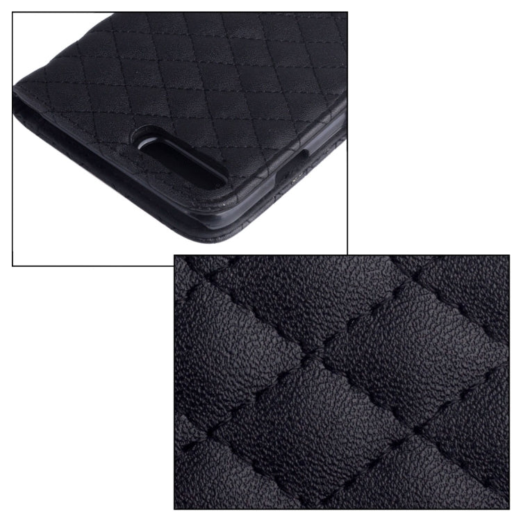 AA00356 For iPhone 8 Plus & 7 Plus   Diamond Lattice Texture Horizontal Flip Leather Protective Case with Holder & Card Slots & Wallet & Photo Frame