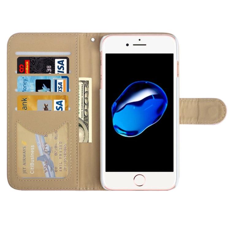 AA00356 For iPhone 8 Plus & 7 Plus   Diamond Lattice Texture Horizontal Flip Leather Protective Case with Holder & Card Slots & Wallet & Photo Frame