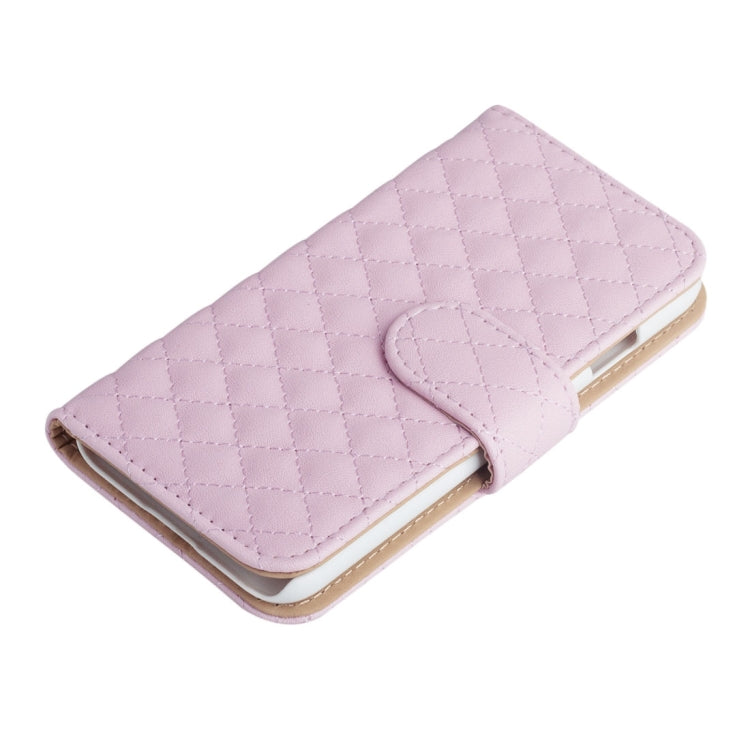 AA00356 For iPhone 8 Plus & 7 Plus   Diamond Lattice Texture Horizontal Flip Leather Protective Case with Holder & Card Slots & Wallet & Photo Frame