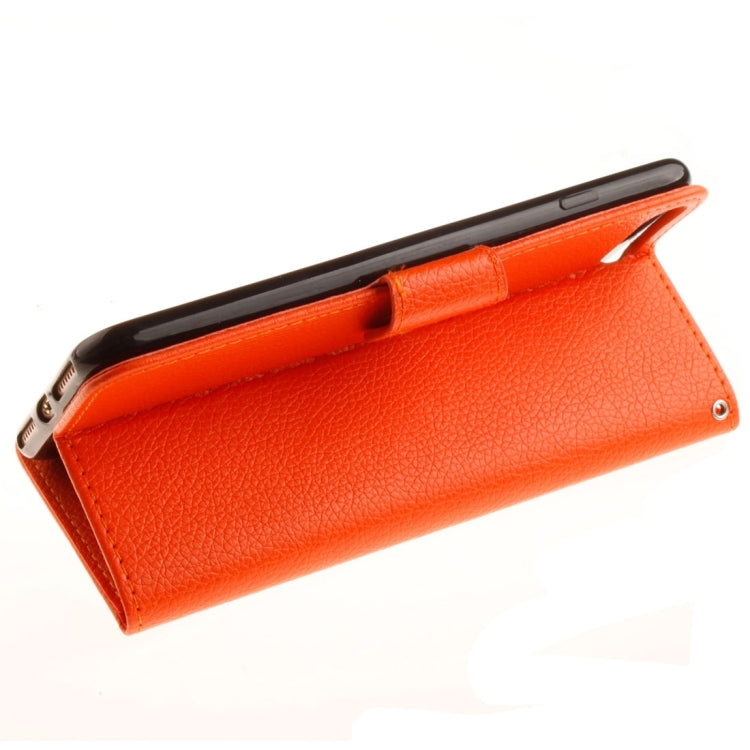 For iPhone 8 Plus & 7 Plus   Litchi Texture Horizontal Flip PU Leather Case with Holder & Card Slots & Wallet