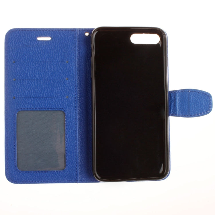 For iPhone 8 Plus & 7 Plus   Litchi Texture Horizontal Flip PU Leather Case with Holder & Card Slots & Wallet