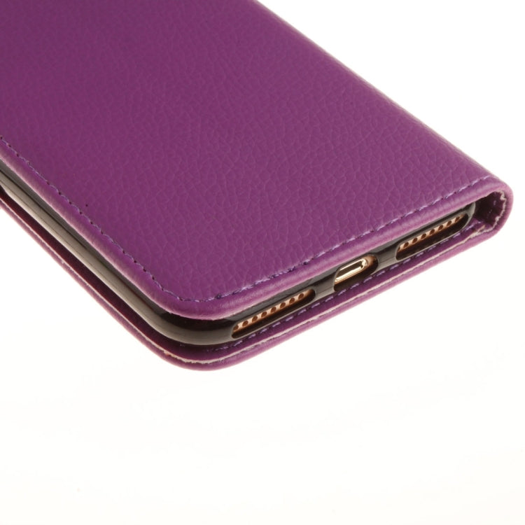 For iPhone 8 Plus & 7 Plus   Litchi Texture Horizontal Flip PU Leather Case with Holder & Card Slots & Wallet