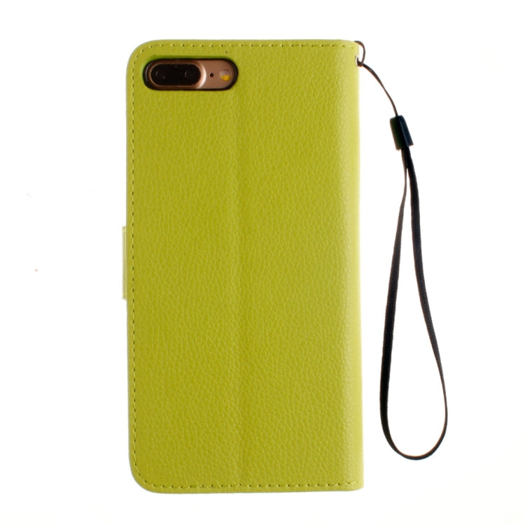 For iPhone 8 Plus & 7 Plus   Litchi Texture Horizontal Flip PU Leather Case with Holder & Card Slots & Wallet