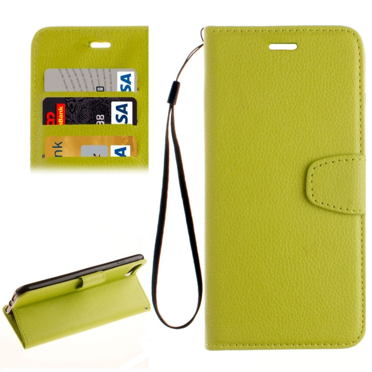 For iPhone 8 Plus & 7 Plus   Litchi Texture Horizontal Flip PU Leather Case with Holder & Card Slots & Wallet