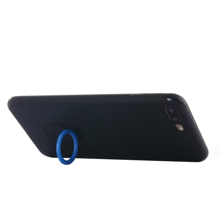 For iPhone 8 Plus & 7 Plus   Ultra Thin Soft TPU Protective Back Cover Case with Ring Holder Stand