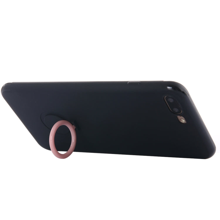 For iPhone 8 Plus & 7 Plus   Ultra Thin Soft TPU Protective Back Cover Case with Ring Holder Stand