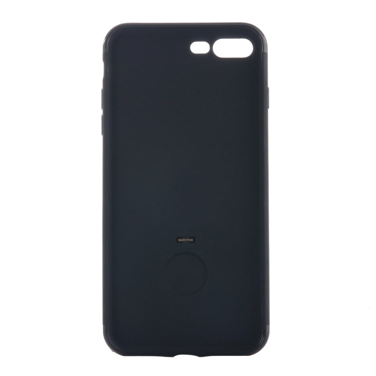 For iPhone 8 Plus & 7 Plus   Ultra Thin Soft TPU Protective Back Cover Case with Ring Holder Stand