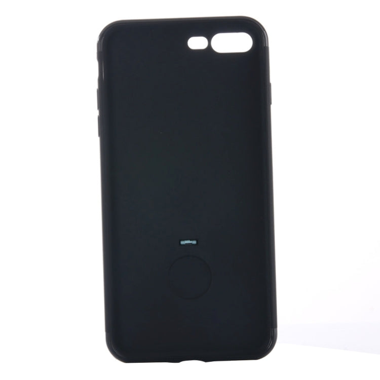 For iPhone 8 Plus & 7 Plus   Ultra Thin Soft TPU Protective Back Cover Case with Ring Holder Stand