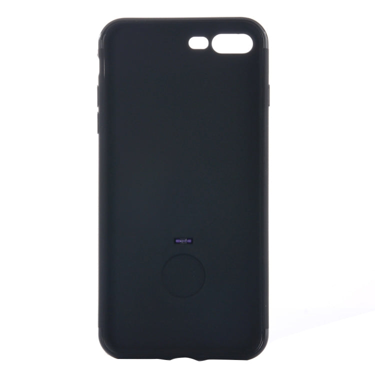 For iPhone 8 Plus & 7 Plus   Ultra Thin Soft TPU Protective Back Cover Case with Ring Holder Stand
