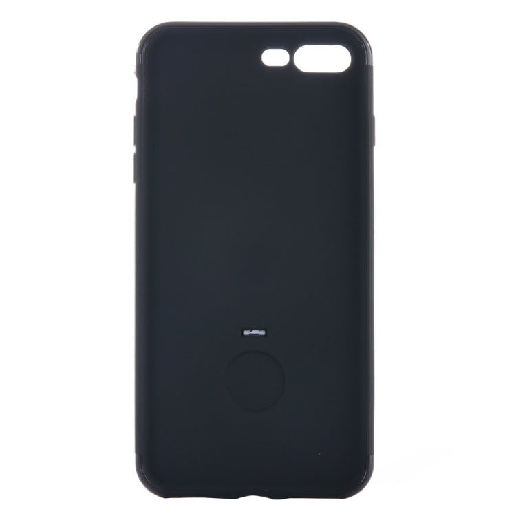 For iPhone 8 Plus & 7 Plus   Ultra Thin Soft TPU Protective Back Cover Case with Ring Holder Stand