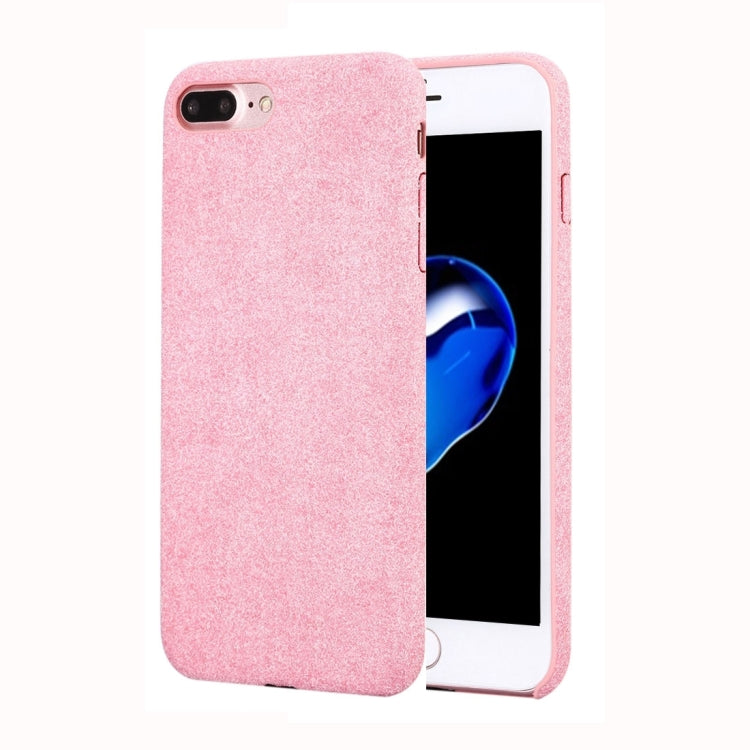 For iPhone 8 Plus & 7 Plus   Ultra Fiber TPU Protective Back Case