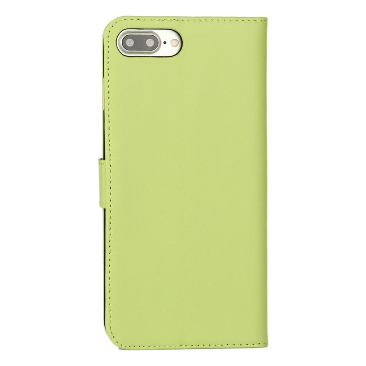 For iPhone 8 Plus & 7 Plus   Genuine Split Horizontal Flip Leather Case with Holder & Card Slots & Wallet